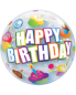 Preview: Happy Birthday Bubble Ballon Bunte Cupcakes