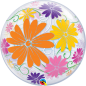Preview: Bubble Ballon Bunte Blumen