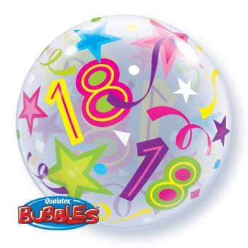 Bubble Ballon Bunt, Alter 18