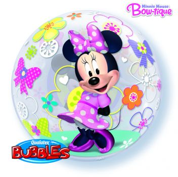 Bubble Ballon Minnie Maus