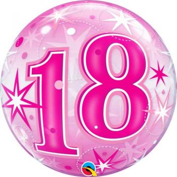 Bubble-Ballon-18-Pink