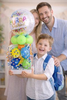 Ballonbox Hurra Schulkind