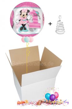 1. Geburtstag Minnie Maus - Ballongruß per Post