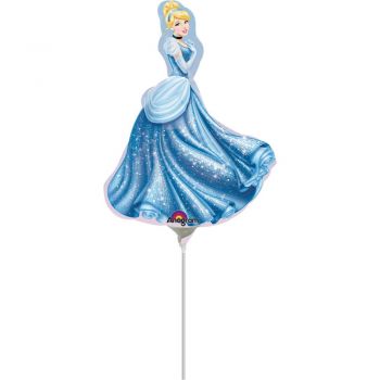 Folienballon luftgefüllt Cinderella