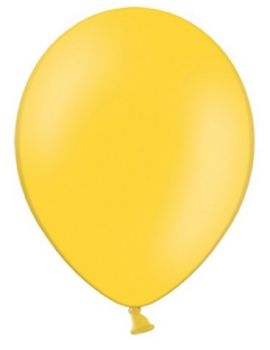 Latexballon 28cm gelb