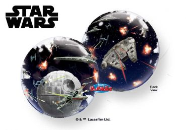 Doppel Bubble Star Wars mit Todesstern