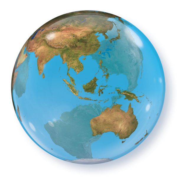 Bubble-Ballon Planet Erde, Erdkugel