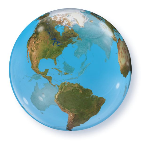 Bubble Ballon Planet Erde