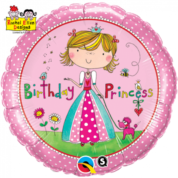 Folienballon Rachel Ellen Motiv Prinzessin
Birthday Princess