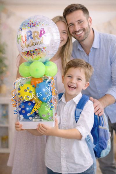 Ballonbox Hurra Schulkind