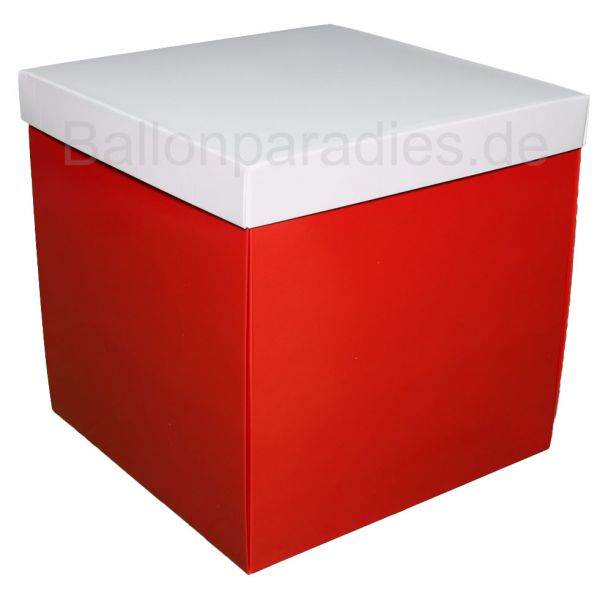 Überraschungsbox rot weiß