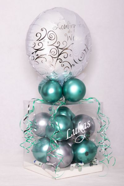 Ballonbox zur Konfirmation