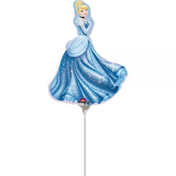 Folienballon luftgefüllt Cinderella