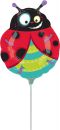 Folienballon luftgefüllt Marienkäfer