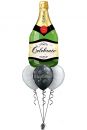 Ballonstrauß Champagner Celebrate