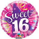 Folienballon Alter Sweet 16 pink