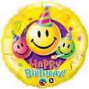 XXL Folienballon-Happy-Birthday-Smile