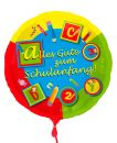 Folienballon rund Alles Gute zum Schulanfang