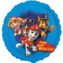 Folienballon rund Paw Patrol blau